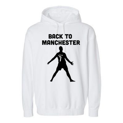 Back To Manchester Ronaldo 7 Garment-Dyed Fleece Hoodie