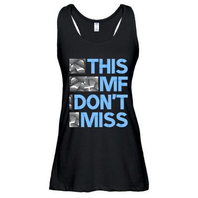 Blue This Mf DonT Miss Blue Color Ladies Essential Flowy Tank