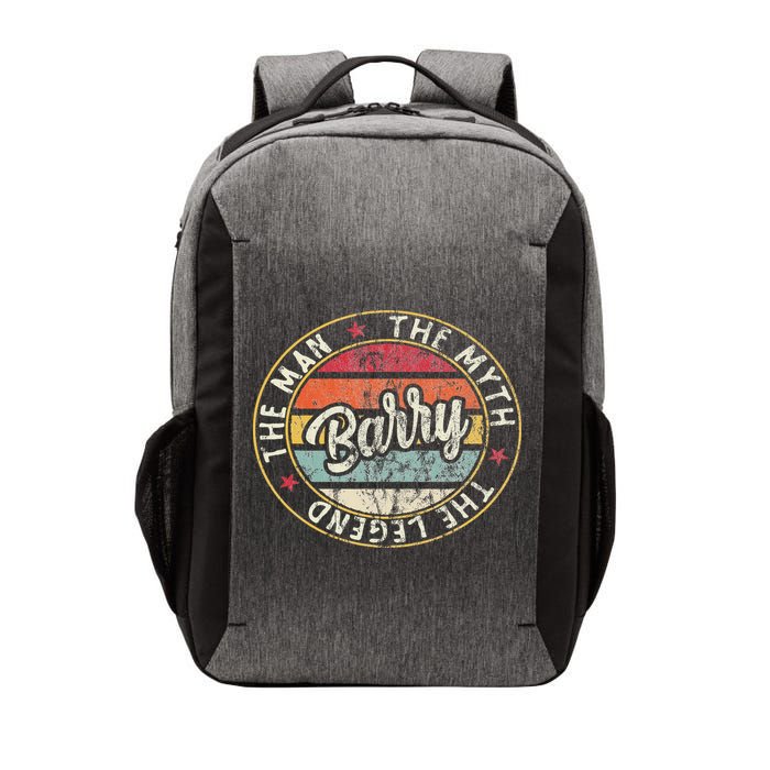 Barry The Man The Myth The Legend First Name Barry Vector Backpack