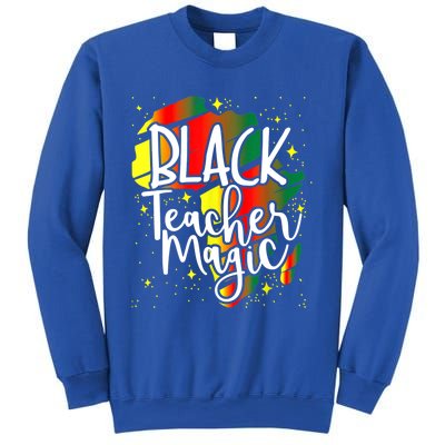 Black Teacher Magic Teacher Black History Month Gift Sweatshirt