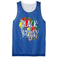 Black Teacher Magic Teacher Black History Month Gift Mesh Reversible Basketball Jersey Tank