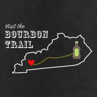 Bourbon Trail Map Kentucky Whiskey Drinking 25L Jumbo Tote