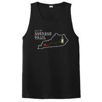 Bourbon Trail Map Kentucky Whiskey Drinking PosiCharge Competitor Tank