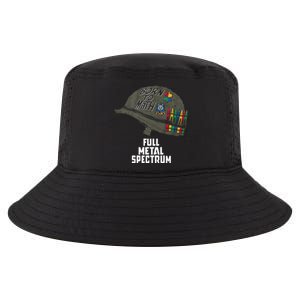 Born To Math Full Metal Spectrum Cool Comfort Performance Bucket Hat