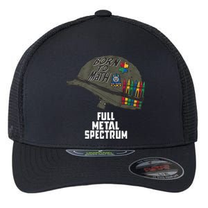 Born To Math Full Metal Spectrum Flexfit Unipanel Trucker Cap