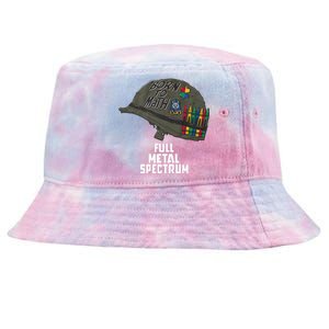 Born To Math Full Metal Spectrum Tie-Dyed Bucket Hat