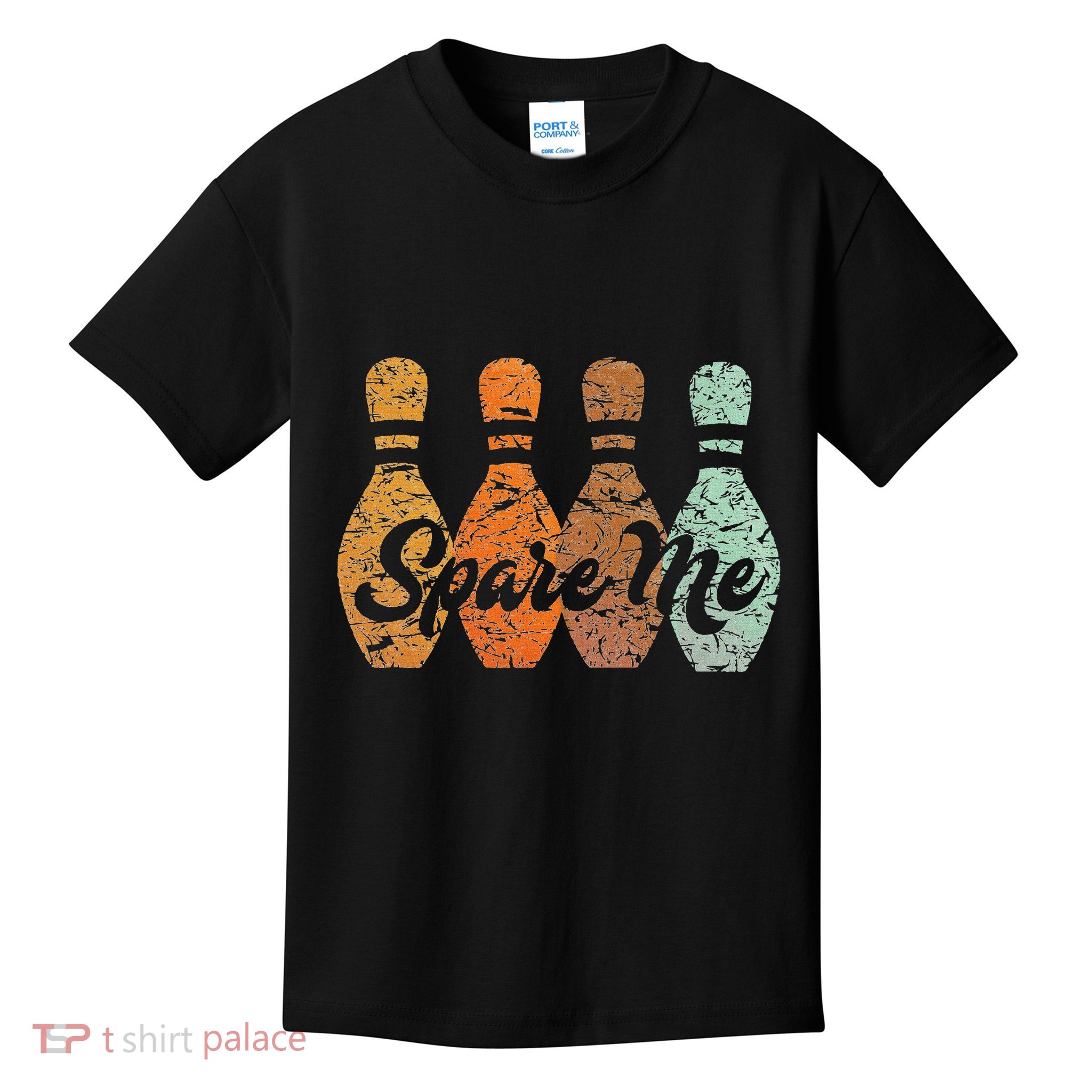 Bowling Team Name Spare Me Kids T-Shirt