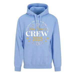 Bringing The New Year Togehter New Year Crew 2025 Unisex Surf Hoodie