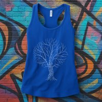 Binary Tree Nerdy Computer Coding Funny Programmer Gift Women's Racerback Tank