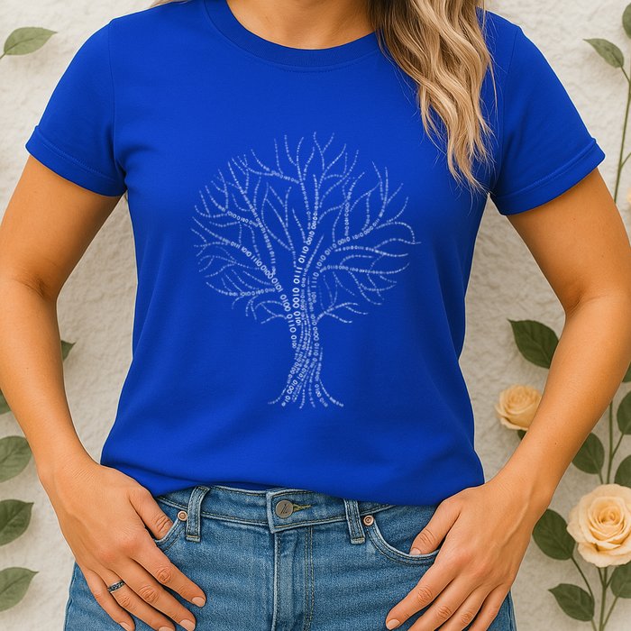 Binary Tree Nerdy Computer Coding Funny Programmer Gift Women's T-Shirt