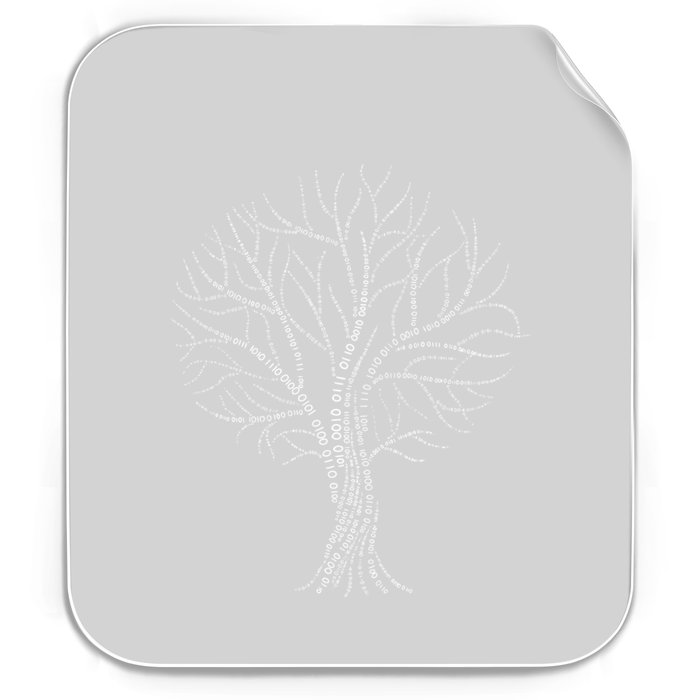 Binary Tree Nerdy Computer Coding Funny Programmer Gift Permanent Decal Sticker