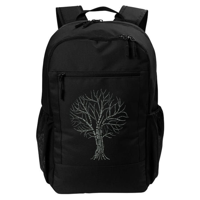 Binary Tree Nerdy Computer Coding Funny Programmer Gift Daily Commute Backpack