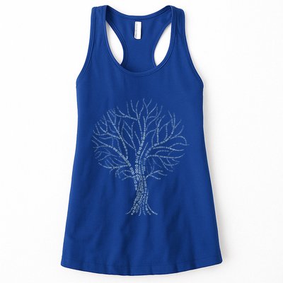 Binary Tree Nerdy Computer Coding Funny Programmer Gift Women's Racerback Tank