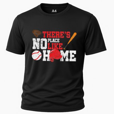 Baseball ThereS No Place Like Home Ball Bat Glove Performance Shirt