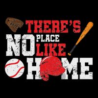 Baseball ThereS No Place Like Home Ball Bat Glove 16 in Basic Backpack