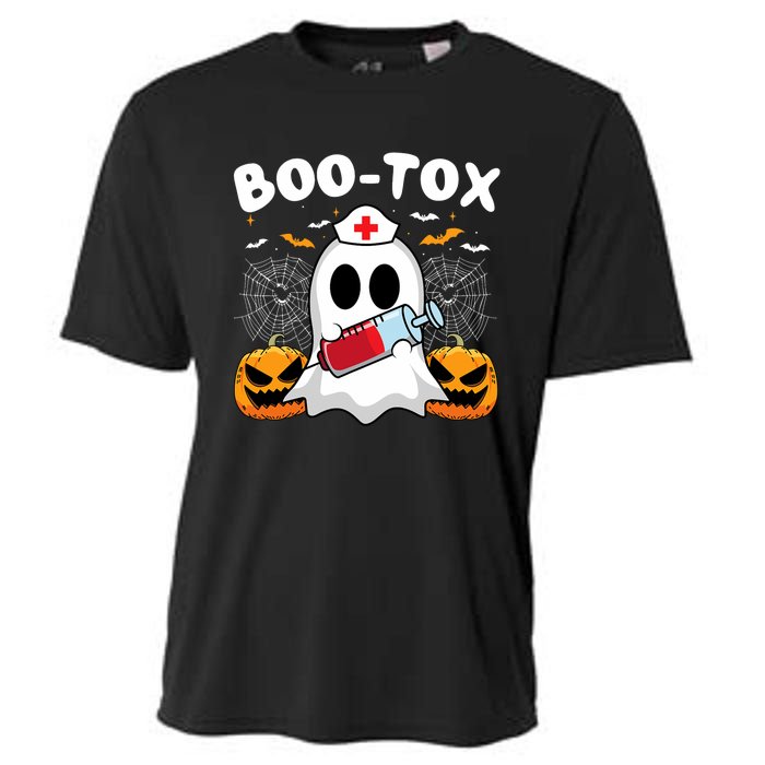 Boo Tox Nurse Injector Halloween Filler Botox Dysport Outfit Cooling Performance Crew T-Shirt