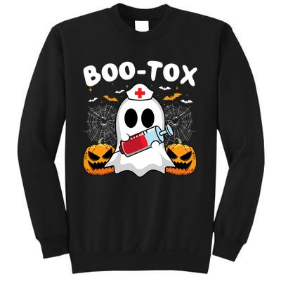 Boo Tox Nurse Injector Halloween Filler Botox Dysport Outfit Sweatshirt