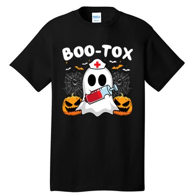 Boo Tox Nurse Injector Halloween Filler Botox Dysport Outfit Tall T-Shirt