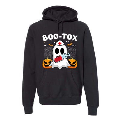 Boo Tox Nurse Injector Halloween Filler Botox Dysport Outfit Premium Hoodie