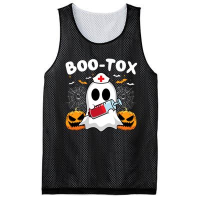 Boo Tox Nurse Injector Halloween Filler Botox Dysport Outfit Mesh Reversible Basketball Jersey Tank