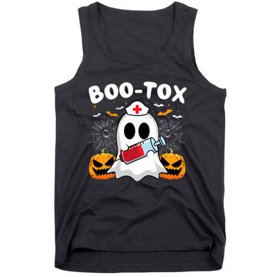 Boo Tox Nurse Injector Halloween Filler Botox Dysport Outfit Tank Top