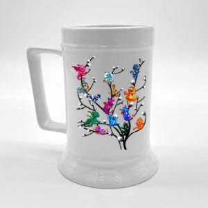 Butterflies Tree Nature Butterfly Lover Lepidopterist Beer Stein