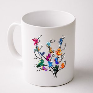 Butterflies Tree Nature Butterfly Lover Lepidopterist Coffee Mug