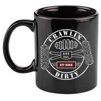 Big Tires Off Road Rc Rock Crawling 4x4 Four Wheel 11oz C Handle Ceramic Mug
