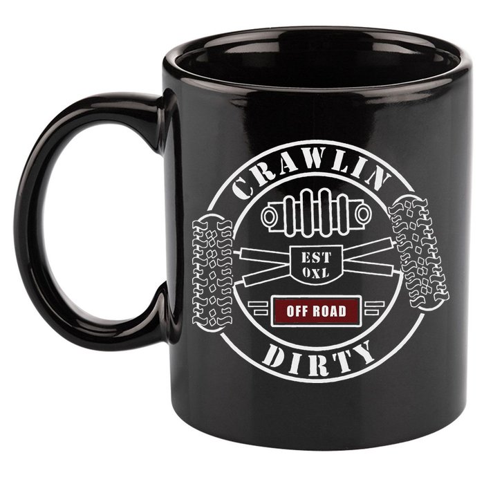 Big Tires Off Road Rc Rock Crawling 4x4 Four Wheel 11oz C Handle Ceramic Mug