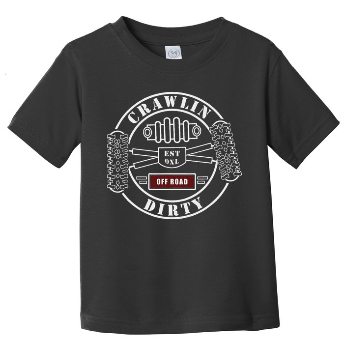 Big Tires Off Road Rc Rock Crawling 4x4 Four Wheel Toddler T-Shirt