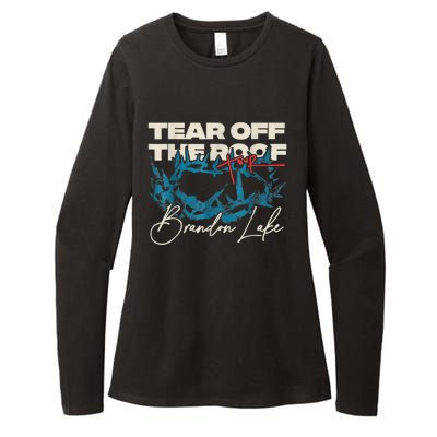 Brandon Tear Off The Roof Merch Lake Totf Womens CVC Long Sleeve Shirt