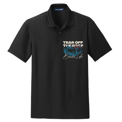 Brandon Tear Off The Roof Merch Lake Totf Dry Zone Grid Polo