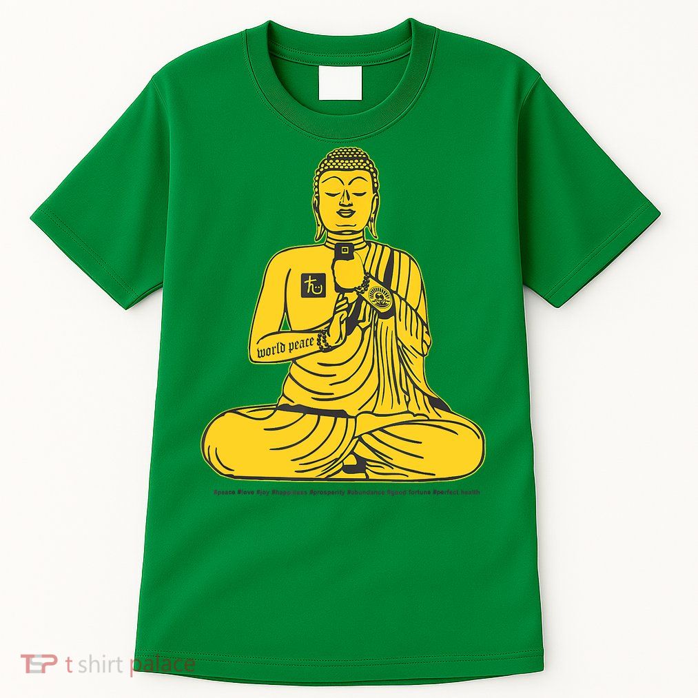Buddha Texting On Cell Phone Tall T-Shirt