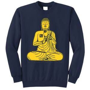 Buddha Texting On Cell Phone Tall Sweatshirt