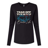 Brandon Tear Off The Roof Merch Lake Totr Womens Cotton Relaxed Long Sleeve T-Shirt