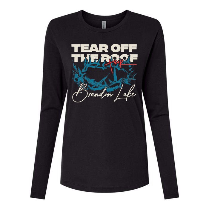 Brandon Tear Off The Roof Merch Lake Totr Womens Cotton Relaxed Long Sleeve T-Shirt