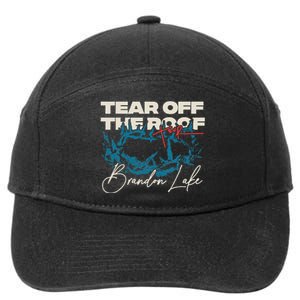 Brandon Tear Off The Roof Merch Lake Totr 7-Panel Snapback Hat