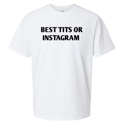 Best Tits On Instagram Sueded Cloud Jersey T-Shirt