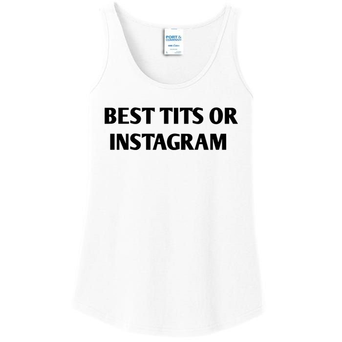 Best Tits On Instagram Ladies Essential Tank