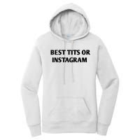 Best Tits On Instagram Women's Pullover Hoodie