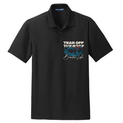 Brandon Tear Off The Roof Merch Lake Totr Dry Zone Grid Polo