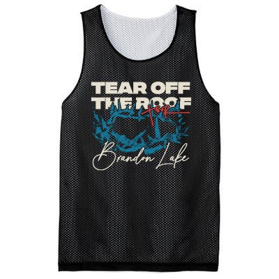 Brandon Tear Off The Roof Merch Lake Totr Mesh Reversible Basketball Jersey Tank