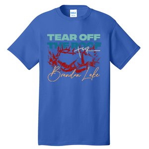 Brandon Tear Off The Roof Merch Lake Tall T-Shirt