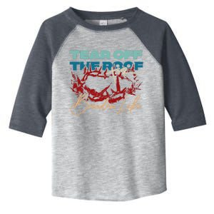 Brandon Tear Off The Roof Merch Lake Toddler Fine Jersey T-Shirt