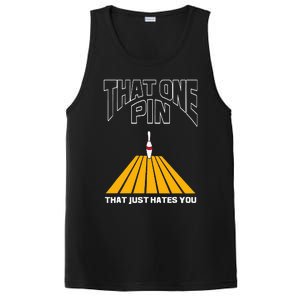 Bowler That One Pin That Just Hates You Funny Bowling PosiCharge Competitor Tank