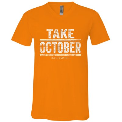 Baltimore Take October V-Neck T-Shirt