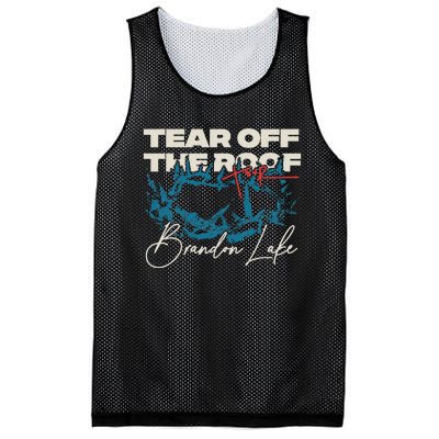 Brandon Tear Off The Roof Merch Lake Totr Mesh Reversible Basketball Jersey Tank