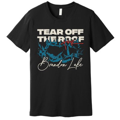 Brandon Tear Off The Roof Merch Lake Totr Premium T-Shirt