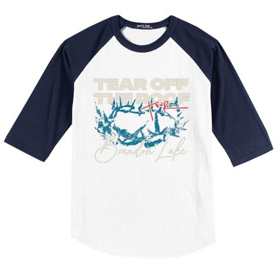 Brandon Tear Off The Roof Merch Lake Totr Baseball Sleeve Shirt