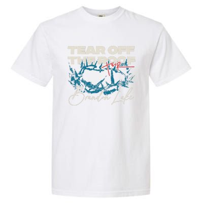 Brandon Tear Off The Roof Merch Lake Totr Garment-Dyed Heavyweight T-Shirt